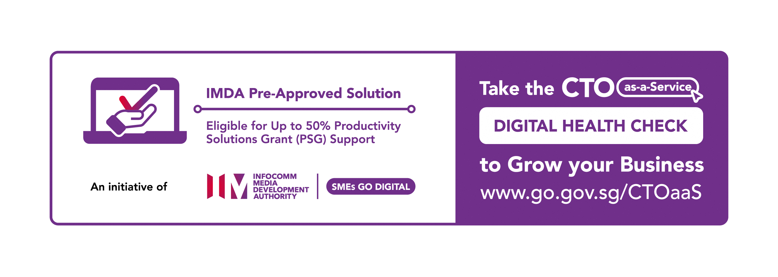 IMDA Pre-Approved Solution Provider for Productivity Solutions Grant (PSG)